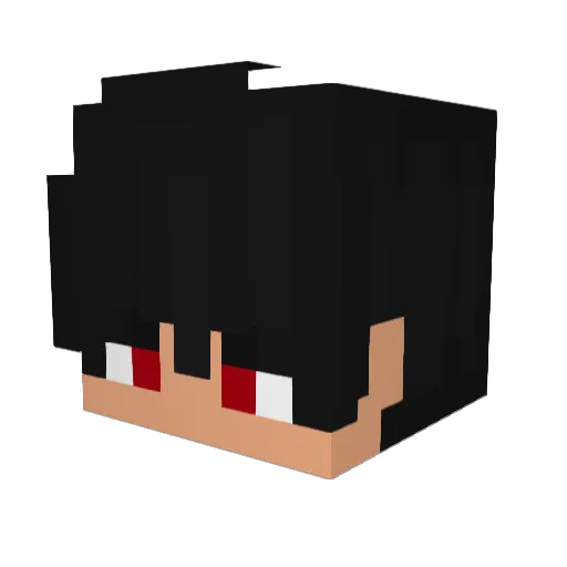 FC_Astro Minecraft avatar head, 3D render