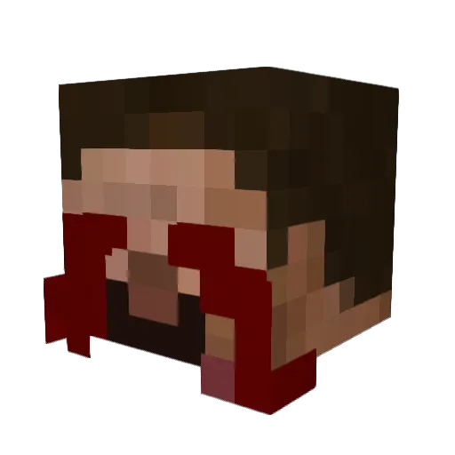 FERNAN2905 Minecraft avatar head, 3D render