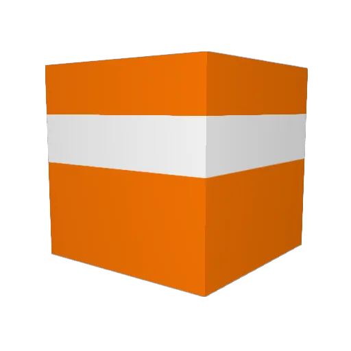 FETUSFRUIT Minecraft avatar head, 3D render