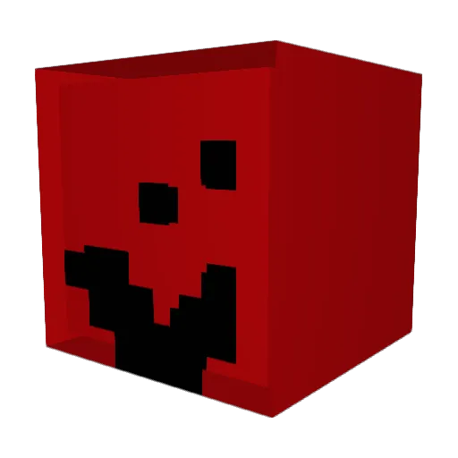 FFFwaterFFFVVV Minecraft avatar head, 3D render