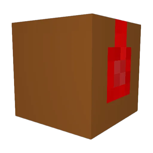 FG_1X Minecraft avatar head, 3D render