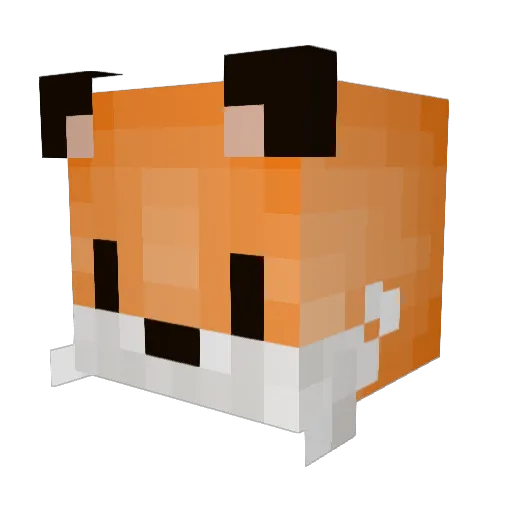 FIFI0909 Minecraft avatar head, 3D render