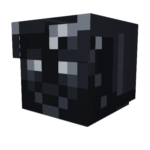FILARX Minecraft avatar head, 3D render
