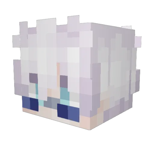 FINNOSWSV Minecraft avatar head, 3D render