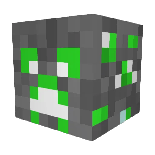 FIN_THE_GIANT Minecraft avatar head, 3D render