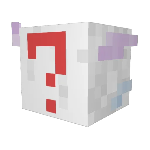 FIO522 Minecraft avatar head, 3D render