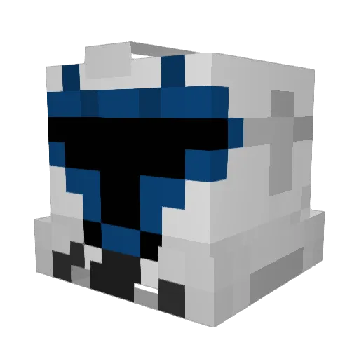 FIREFLASHNZ Minecraft avatar head, 3D render