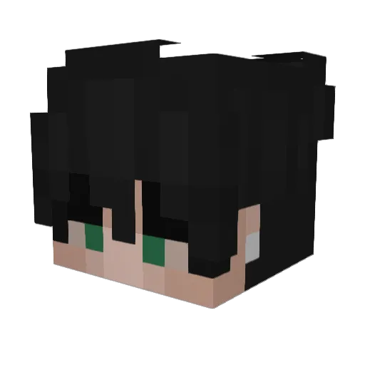 FIRESPIDER1234 Minecraft avatar head, 3D render