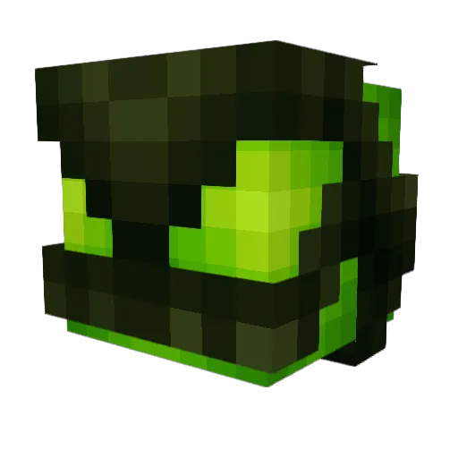 FIRESTYLEX Minecraft avatar head, 3D render