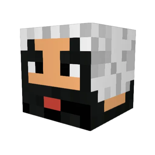 FIREkingALAH Minecraft avatar head, 3D render