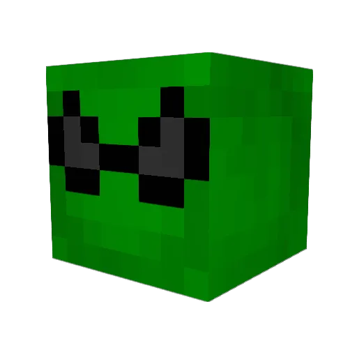 FISHMYROOSTER Minecraft avatar head, 3D render