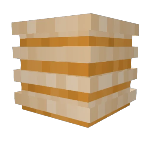 FISHY_STICKS Minecraft avatar head, 3D render
