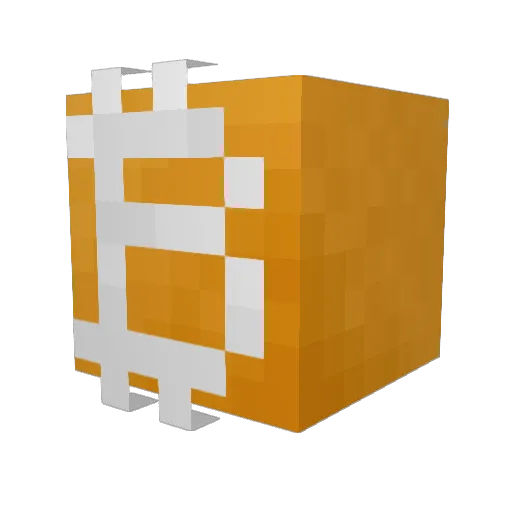 FITFC Minecraft avatar head, 3D render