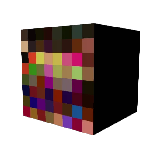 FIapps Minecraft avatar head, 3D render