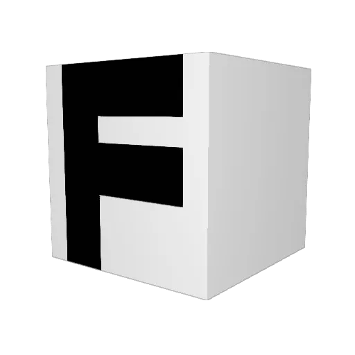 FKRZ_ Minecraft avatar head, 3D render