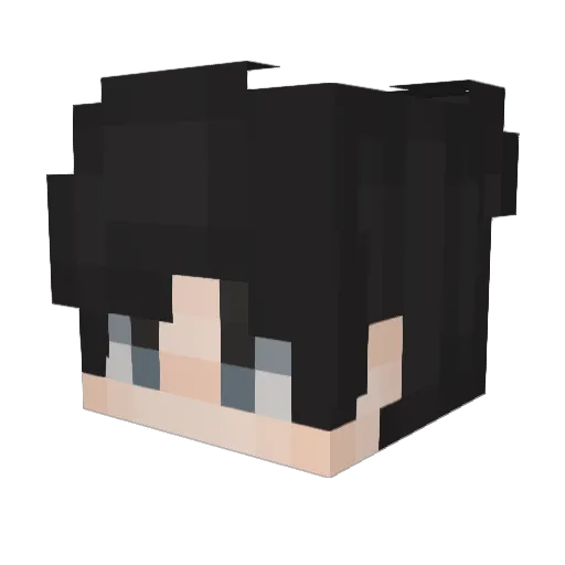 FKT2021 Minecraft avatar head, 3D render
