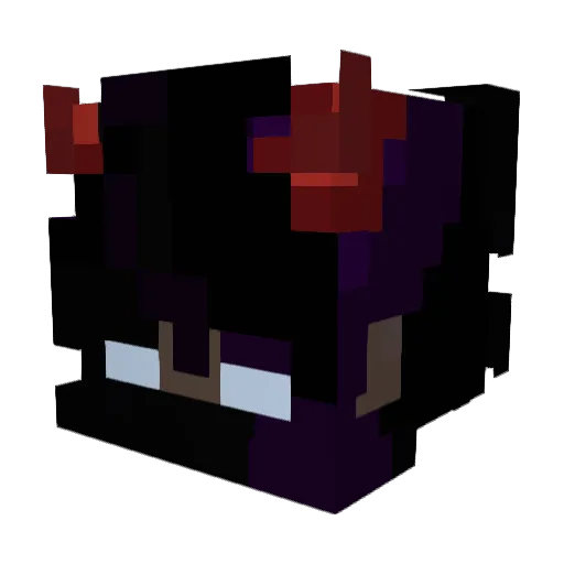 FL1M_Z Minecraft avatar head, 3D render