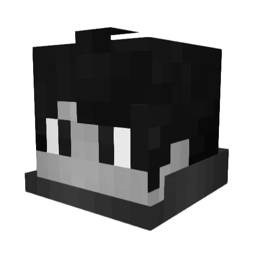 FLAINOP Minecraft avatar head, 3D render