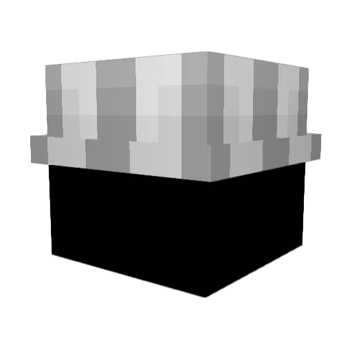 FLEAGEEE Minecraft avatar head, 3D render