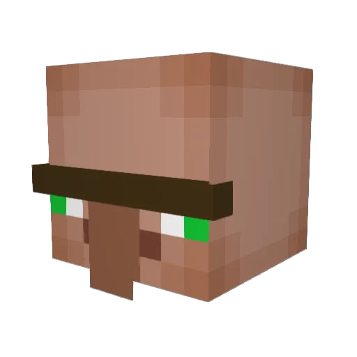 FLOwed_ Minecraft avatar head, 3D render