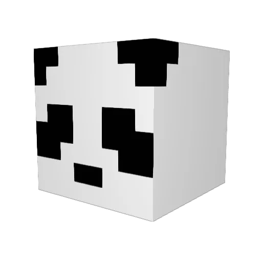 FLYFOOTBALL Minecraft avatar head, 3D render