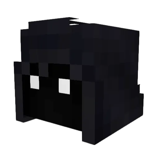 FLYNEMW3 Minecraft avatar head, 3D render