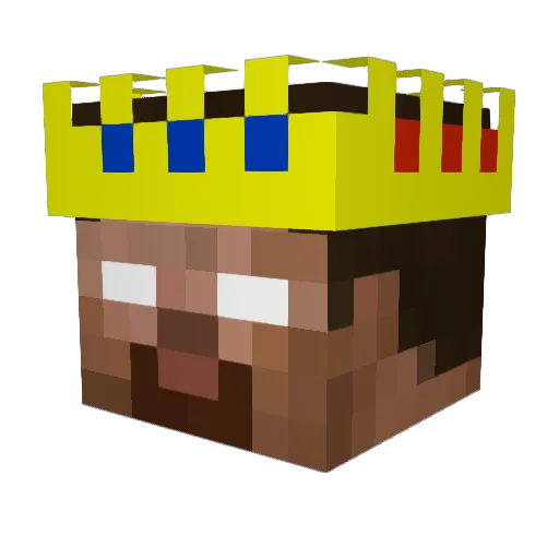 FMG_INTIMIDATOR Minecraft avatar head, 3D render