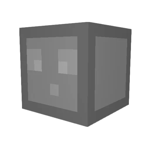 FM_master Minecraft avatar head, 3D render
