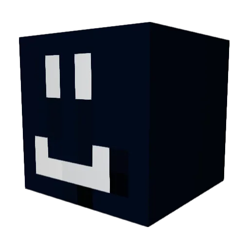 FMninja10 Minecraft avatar head, 3D render