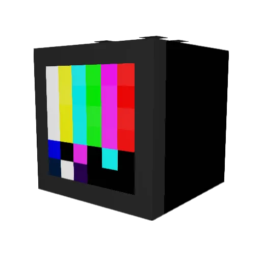 FN2199 Minecraft avatar head, 3D render