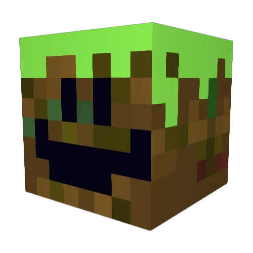 FNDestroyer_QDH Minecraft avatar head, 3D render