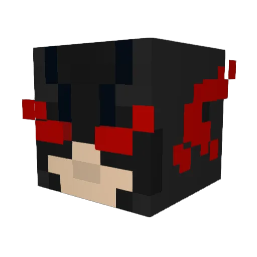 FNOanthony Minecraft avatar head, 3D render