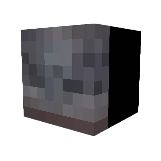 FOAA_Monke Minecraft avatar head, 3D render