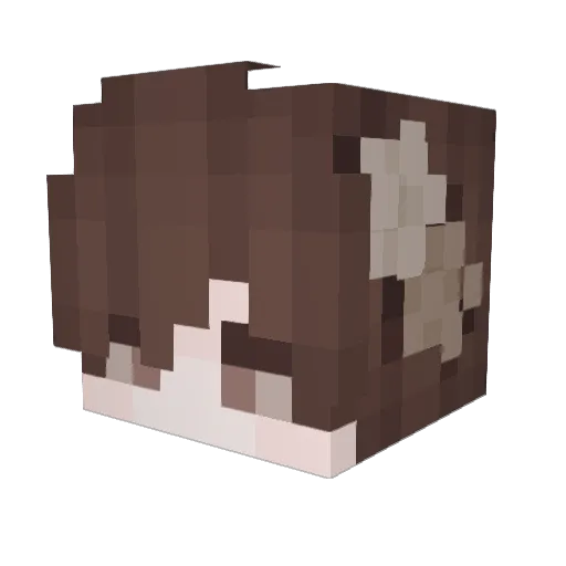 FOMENKO__ Minecraft avatar head, 3D render