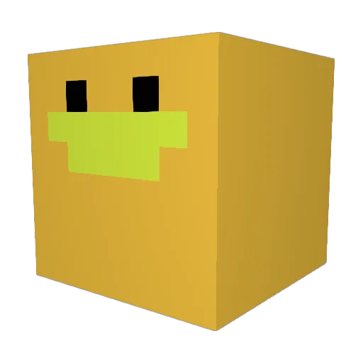 FORDLUVAJOE Minecraft avatar head, 3D render