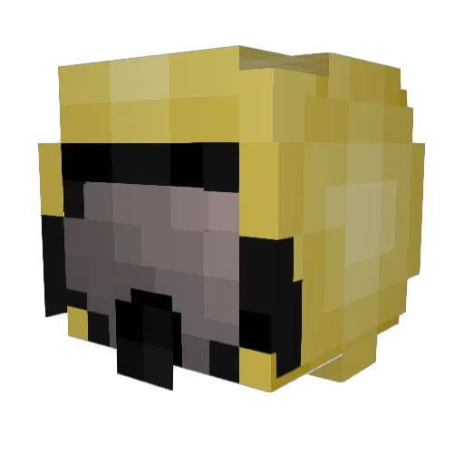 FORSAKENWOLF201 Minecraft avatar head, 3D render
