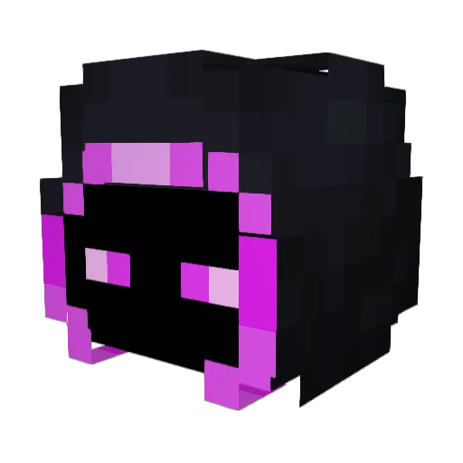 FORSAKEN_dragon0 Minecraft avatar head, 3D render