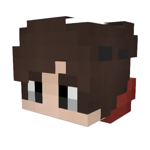 FORTNITEKID69POG Minecraft avatar head, 3D render