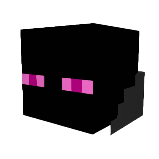 FOX12221 Minecraft avatar head, 3D render