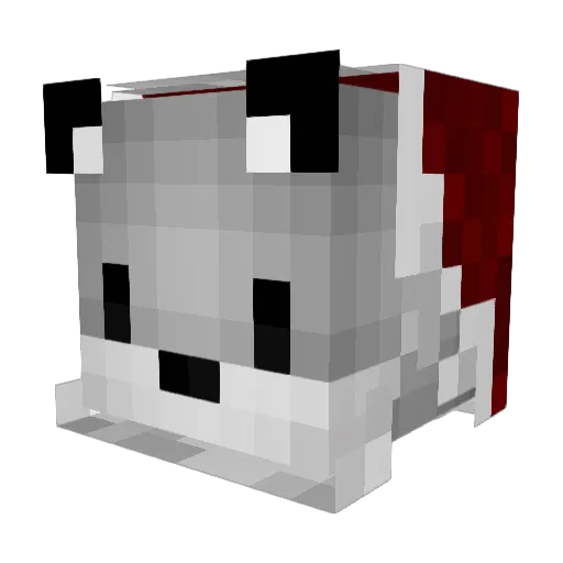 FOxO9311 Minecraft avatar head, 3D render