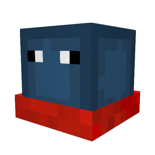 FPSDROP Minecraft avatar head, 3D render