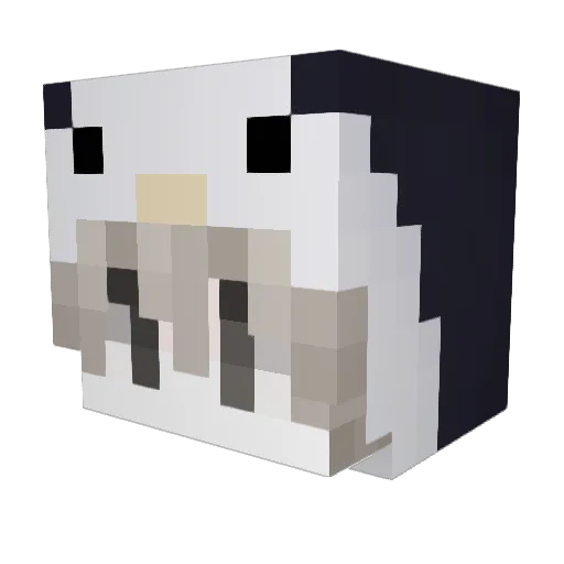 FPunkt14 Minecraft avatar head, 3D render