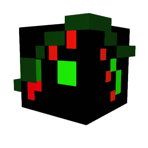 FRANKINATOR_64 Minecraft avatar head, 3D render