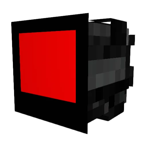 FRASH_LITE Minecraft avatar head, 3D render