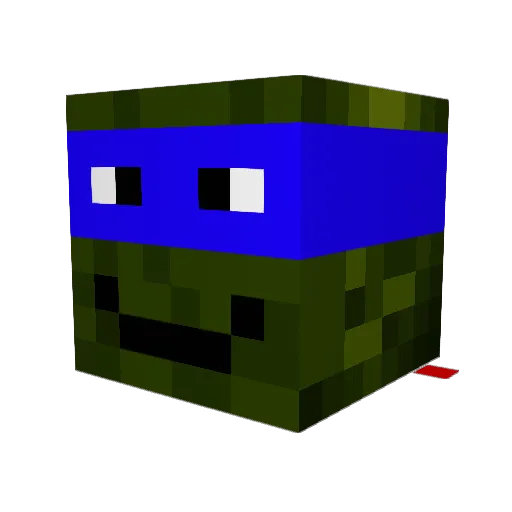 FRA_GO_LOL_WTF Minecraft avatar head, 3D render