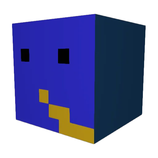 FREDDIEMANATA Minecraft avatar head, 3D render
