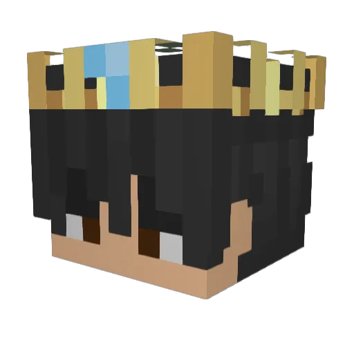 FREELOGS_LL7TWpk Minecraft avatar head, 3D render