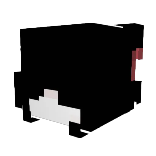 FREEMEPLS Minecraft avatar head, 3D render