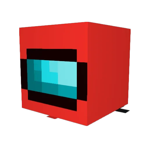 FREEPACCIANI Minecraft avatar head, 3D render