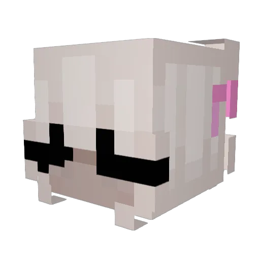FREEVIRU Minecraft avatar head, 3D render